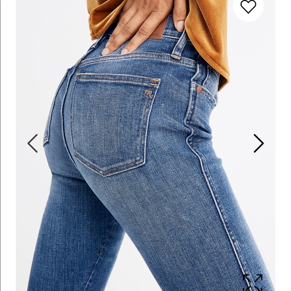 NEW • Madewell • 9 Inch Mid Rise Skinny Jeans York - Picture 3 of 7